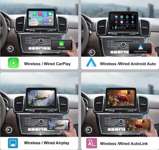 Preview: Touch Carplay Android Auto GLE GLS W166 2015-2019 NTG5.0 Linux System